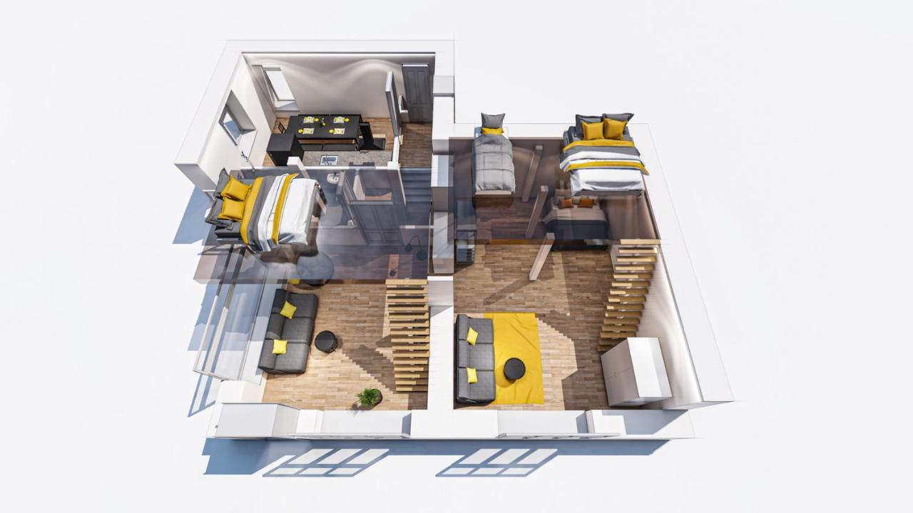 Spacious&stylish Loft Bed +s-bahn Access Appartement *